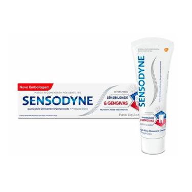 Imagem de Creme Dental Sensodyne Whitening Sensibilidade&Gengivas 100g