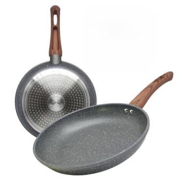 Imagem de Frigideiras Antiaderentes, Alça Ergonômica(Granito Cinza)
