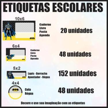 Imagem de Etiqueta Adesiva Escolar em Vinil Tema Personagem FREE FIRE - Dekal De