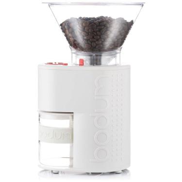 Imagem de Moedor de Café 12 Níveis de Moagem até 1.2kg Aço Inoxidável, 110v, BODUM 10903 913US 3, Branco