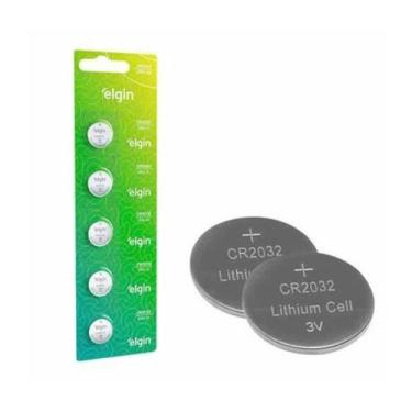 Imagem de Bateria de litio cr 2032 cartela c/5 - ELGIN