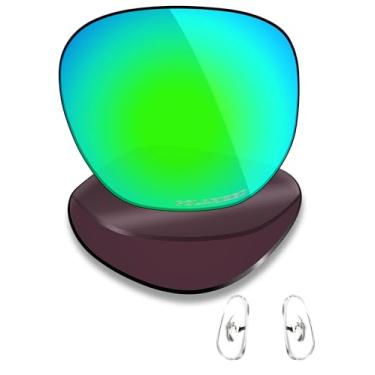 Imagem de Mryok + Lentes de reposição polarizadas e peças de nariz para Ray-Ban New Clubmaster RB4416 53 mm - Verde esmeralda