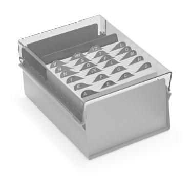 Imagem de Fichario 4x6 Mesa Com Indice Abecedario Acrimet 922 Fume