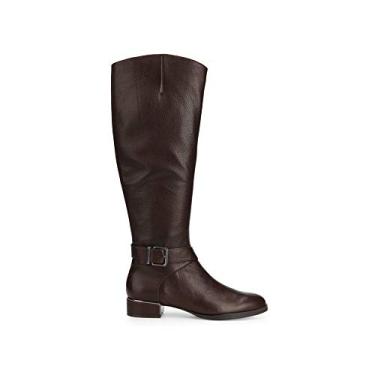 Imagem de Kenneth Cole New York Bota feminina Branden Buckle Fashion, Chocolate, 6