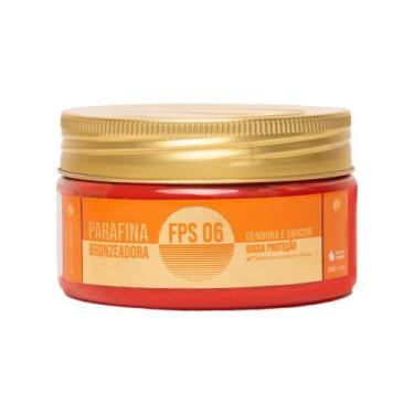 Imagem de Parafina Bronzeadora FPS 06  Cenoura e Urucum 200g Duotrato