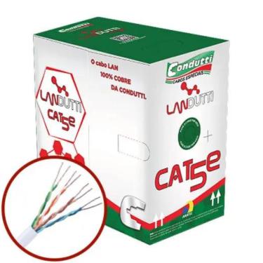 Imagem de Cabo de rede Landutti Cat 5e 4Px24AWG Cx 305m