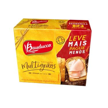 Imagem de Torrada multipack multigraos baud. 284G