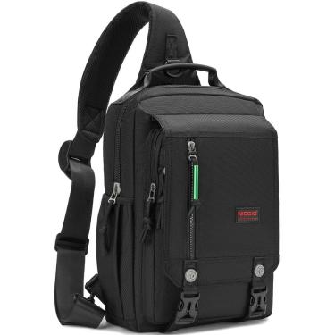 Imagem de Sling Bag, mochila de ombro NICGID Chest de 14,1 polegadas para laptop