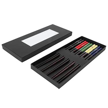 Imagem de Hashis japoneses, requintado, portátil, de 23 cm, pauzinhos de madeira tradicionais para macarrão, utensílios, presente para panelas de sushi