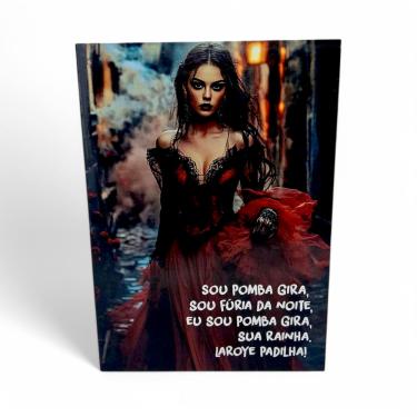 Imagem de Placa Decorativa Laroye Maria Padilha Mdf DuplaFace 27 cm