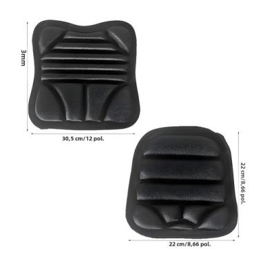 Imagem de Almofada de Assento de Motocicleta Respirável - Gel 3D com Absorção de