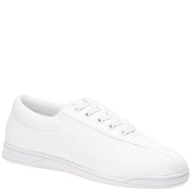 Imagem de Easy Spirit Tênis de caminhada feminino de couro AP1, Tecido branco, 42