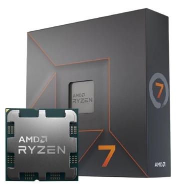 Imagem de Processador AMD Ryzen 7 7700X, 4.5GHz (5.4GHz Turbo), 8-Core 16-Threads, Cache 40MB, AM5