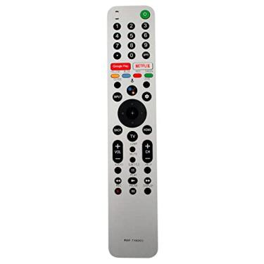 Imagem de Novo controle remoto de voz de substituição RMF-TX600U adequado para Sony Bravia LCD TV XBR-65A9G XBR-85Z9G XBR-98Z9G XBR-77A9G XBR-55A9G XBR-48A9S XBR-85X950G XBR-75X950G XBR-65X65XBR-65X950G, GG BR