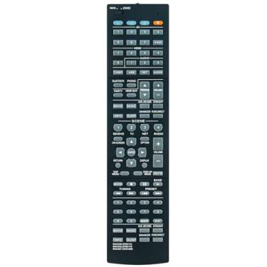 Imagem de Controle remoto de substituição RAV557 ZW91680 compatível com receptor AV Yamaha RX-A1070 RX-A1070BL RXA1070 RXA1070BL