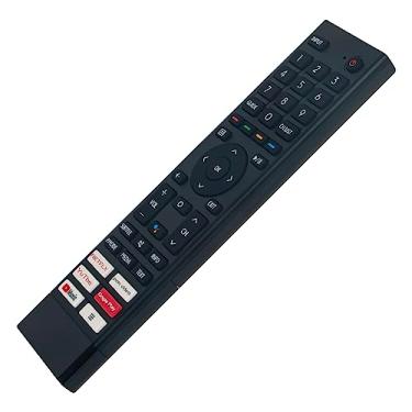 Imagem de PERFASCIN ERF3L80H ERF3L80-1011 ERF3L80(1011) Controle remoto de voz de substituição adequado para Hisense E4G Series HD Ready LED Smart Android TV 32E4G 32A31FEAS 40A35EEAS (0007)