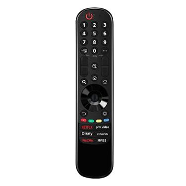 Imagem de Allimity Controle remoto infravermelho MR21GA MR21GC adequado para LG TV com aplicativos: NETFLIX PRIME-VIDEO DISNEY LG-CHANNEL WATCHA MOVIES