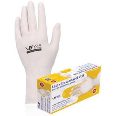 Imagem de Luvas De Látex Cirúrgica 100 Unidades Com Pó - Volk Do Brasil