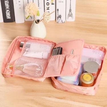 Imagem de Bolsa maquiagem frasqueira de viagem necessaire cosmeticos - Yeet
