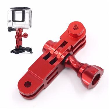 Imagem de Extensor Pivot Em Alumínio Para Gopro Sjcam - Vermelho