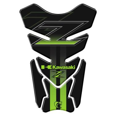 Imagem de Protetor De Tanque Adesivo Moto Kawasaki Verde Verde E Preto