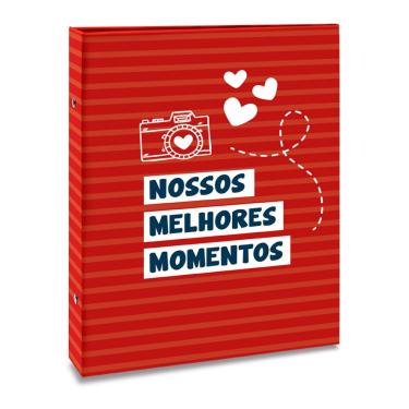 Imagem de Álbum 160 Fotos 10x15 - Namorados Vermelho 639