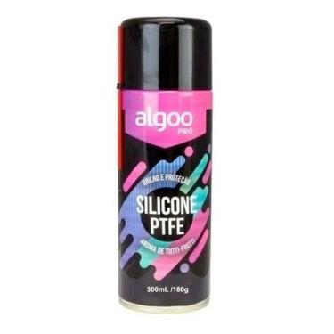 Imagem de Silicone Spray Ptfe Algoo Óleo Lubrificante Bike Moto Carro - Algoo Po
