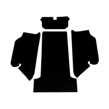 Imagem de Tapete Com Cola Para Jetski Yamaha Super Jet 96+ Friso Em X - Spts