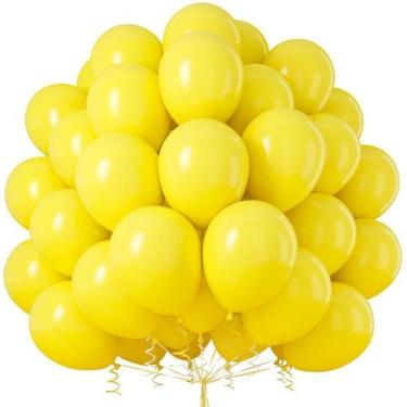 Imagem de Balões Fest Color Nº 9  25 Unidades (Cores Claras), Amarelo