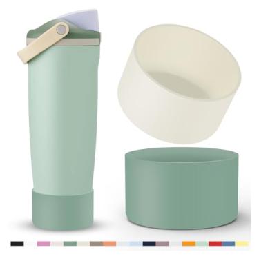 Imagem de 2 Unidades de Capa de Silicone para Garrafa Owala 30oz e 40oz FreeSip Sway