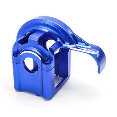 Imagem de TREAL Aluminum 7075 Center Differential Mount Central Gearbox Diff Case Compatible with 1/8 4WD Sledge (Blue)