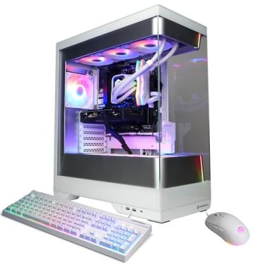 Imagem de CyberPowerPC Gamer Supreme Gaming PC, AMD Ryzen 7 9800X3D 4,7GHz, Radeon RX 9060 XT 16GB, 32GB DDR5, SSD PCIe 4.0 de 2TB, Pronto para WiFi e Windows 11 Home (SLC10100A)