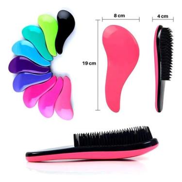 Imagem de Kit 2 Escovas Mágica Desembaraçadora Anti Frizz Lançamento