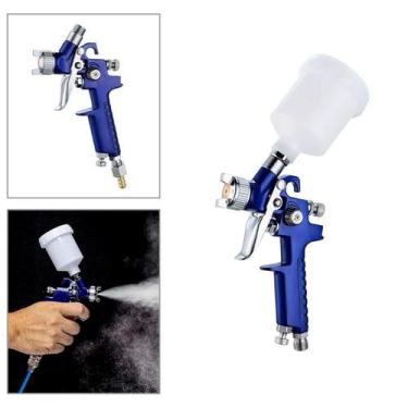 Imagem de Pistola Pulverizadora 600Ml Para Pintura De Parede E Arte - Compressor