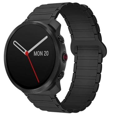 Imagem de Compatível com pulseiras Polar Vantage M3, Lamshaw 22 mm, pulseira magnética esportiva de silicone magnético de 20 mm compatível com smartwatch Polar Unite, Ignite, Ignite 2, Ignite 3, Pacer, Vantage