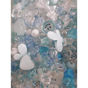 Imagem de Kit de Entremeios e Miçangas Variadas 50g de Criatividade - sem marca,