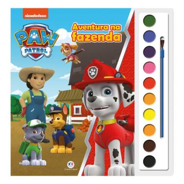 Imagem de Livro Infantil Aquarela Patrulha Canina - Aventura na Fazenda