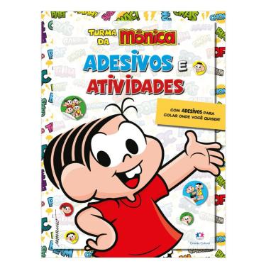 Imagem de Livro Infantil Turma Da Mônica - Atividades e Adesivos