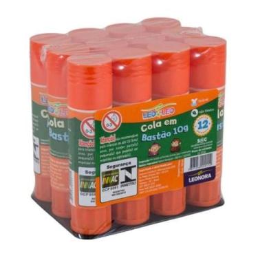 Imagem de Cola Bastão 10g Leo & Leo KIT 06 pcs Atacado
