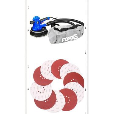 Imagem de LIXADEIRA DE PAREDE 9 Pol 1100W 110V FORTG C/ 2 KIT LIXAS