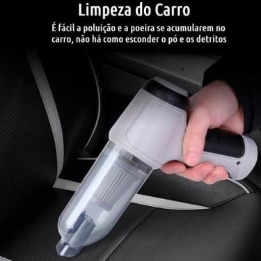 Imagem de Limpador Potente Mini Portátil Poeira Elétrico Aspirador - Relet