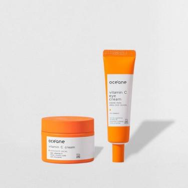 Imagem de Kit Hidratação Vitamina C Olhos e Rosto (2 Produtos) - OCÉANE