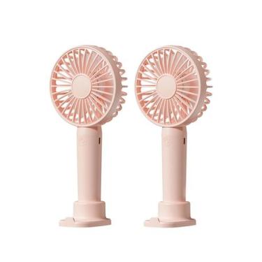 Imagem de Ventilador portátil Linlinwill Portable USB Recarregável, pacote com 2