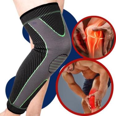 Imagem de Joelheira Estabilizadora com Suporte para Patela Ideal para treinos e 