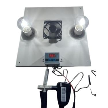 Imagem de Kit Completo Para Aquecimento De Incubadora Chocadeira Pinteiro ou Criadeira Para Lâmpadas Incandescente