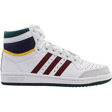 Imagem de adidas Womens Ten Hi High Sneakers Shoes Casual - White - Size 6 B