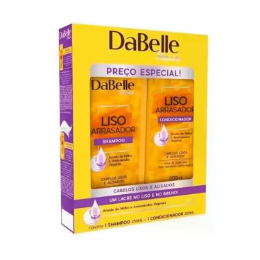 Imagem de Kit Shampoo + Condicionador Liso Arrasador Dabelle 450Ml-Unissex