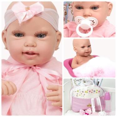 Imagem de Bebe Reborn Barata Menina Linda Com Itens Envio Imediato - Cegonha Reb