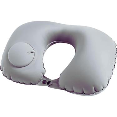 Imagem de Almofada de Pescoço Para Viagem Inflável - Almofada inflável de pescoç