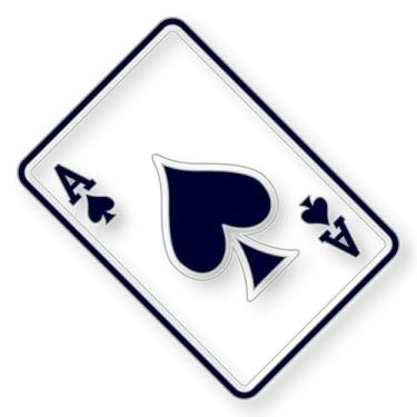 Imagem de Broche de esmalte macio Ace of Spades de 3,15 cm – Baralho de Las Vegas Poker lapela broches para mochilas, jaquetas, chapéus, roupas, bolsas, adolescentes, meninas, meninos, homens – Botões e